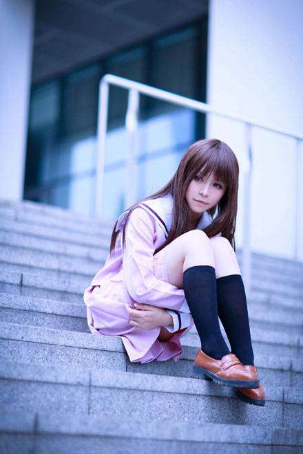 Cosplay福利/《野良神》壹岐日和制服cosplay