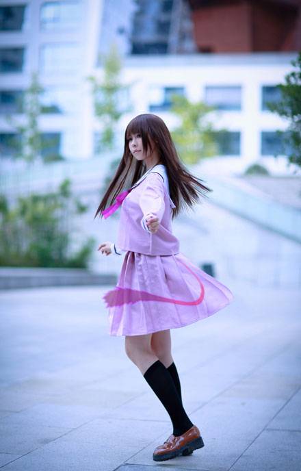 Cosplay福利/《野良神》壹岐日和制服cosplay