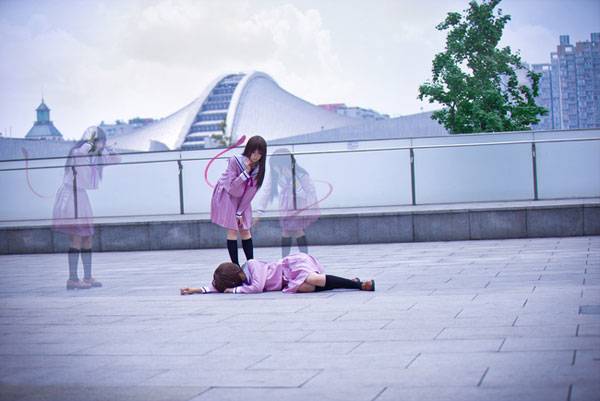 Cosplay福利/《野良神》壹岐日和制服cosplay