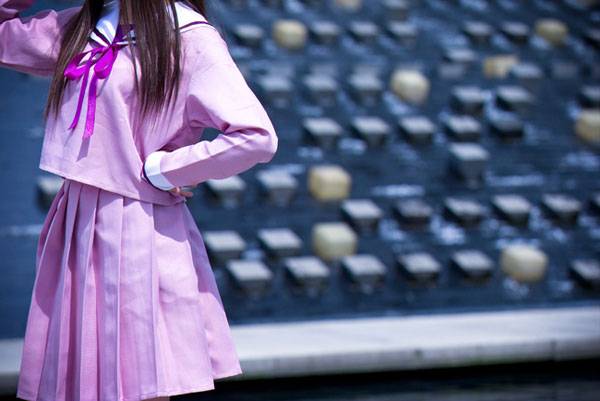 Cosplay福利/《野良神》壹岐日和制服cosplay