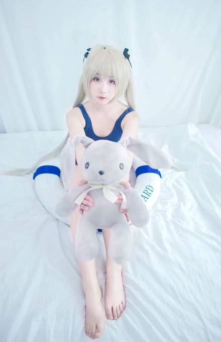 Cosplay福利/白皙萝莉《缘之空》穹妹死库水cosplay
