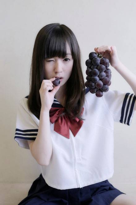 Cosplay福利/日本最清纯双马尾萌妹近卫理子cosplay合集