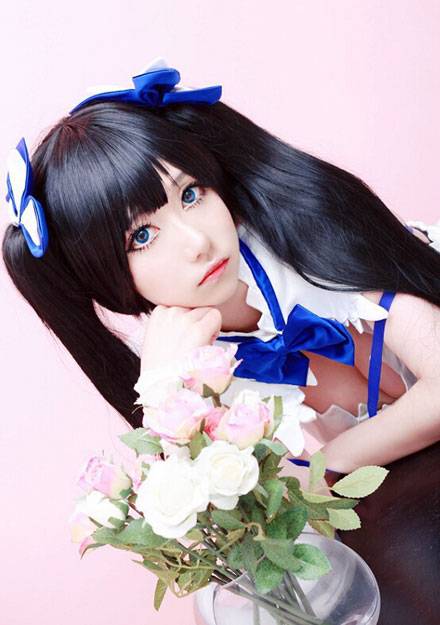 Cosplay福利/韩国清纯萌妹SAIDA赫斯缇雅COS