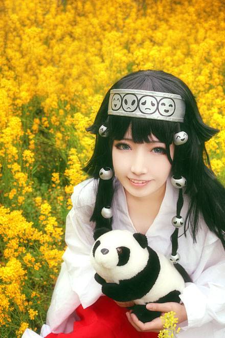 Cosplay福利/LOL暗夜猎手薇恩泳装福利COS