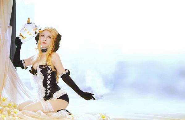 Cosplay福利/90后嫩模柳侑绮不知火舞诱人cosplay