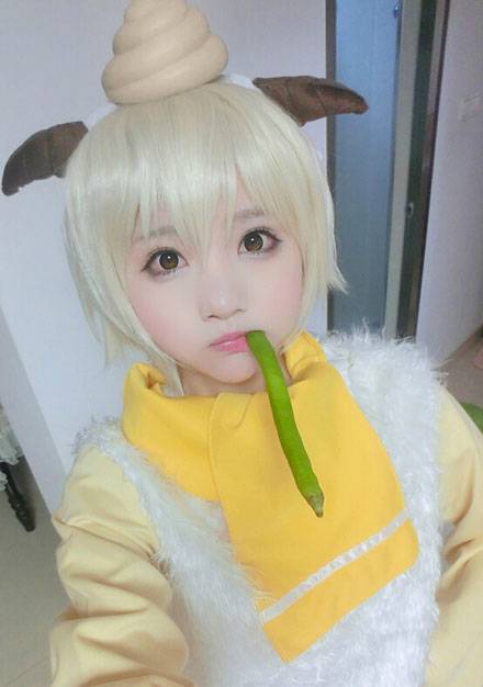 Cosplay福利/小柔SeeU懒羊羊可爱cosplay