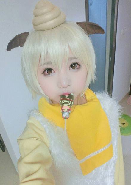 Cosplay福利/小柔SeeU懒羊羊可爱cosplay