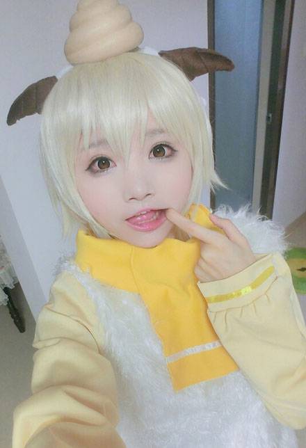 Cosplay福利/小柔SeeU懒羊羊可爱cosplay