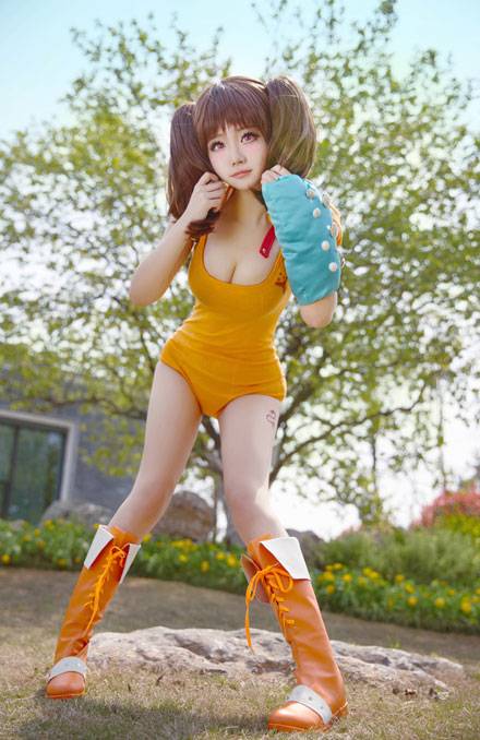 Cosplay福利/小柔SeeU懒羊羊可爱cosplay