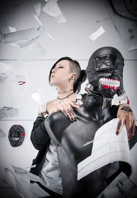 Cosplay福利/甜美萌妹高坂穗乃果女仆装COS