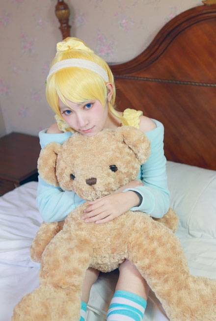 Cosplay福利/《Love Live!》绚濑绘里家居服Cos