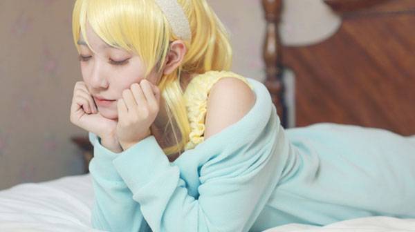 Cosplay福利/《Love Live!》绚濑绘里家居服Cos