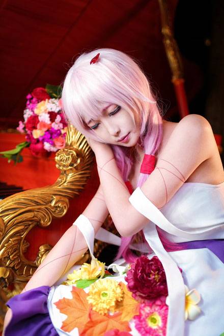 Cosplay福利/《罪恶王冠》楪祈白百花精美COS