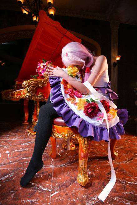 Cosplay福利/《罪恶王冠》楪祈白百花精美COS