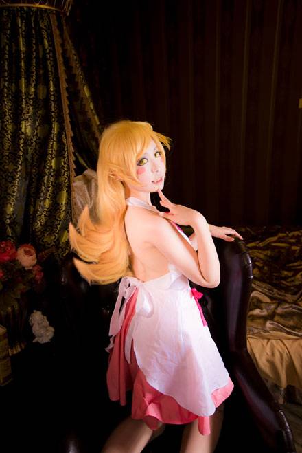 Cosplay福利/《伪物语》忍野忍清纯萌妹COS