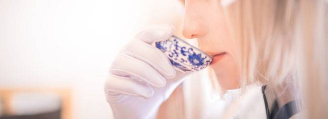 Cosplay福利/清纯软妹春日野穹白丝旗袍COS