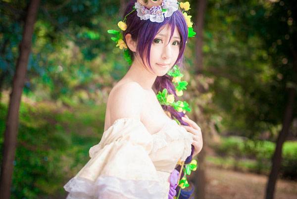 Cosplay福利/矢泽妮可小红帽&东条希精美COS