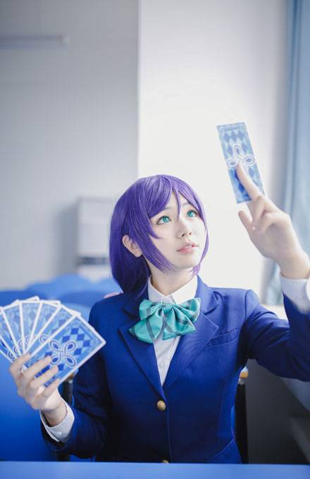 Cosplay福利/《Love live!》东条希校服Cos
