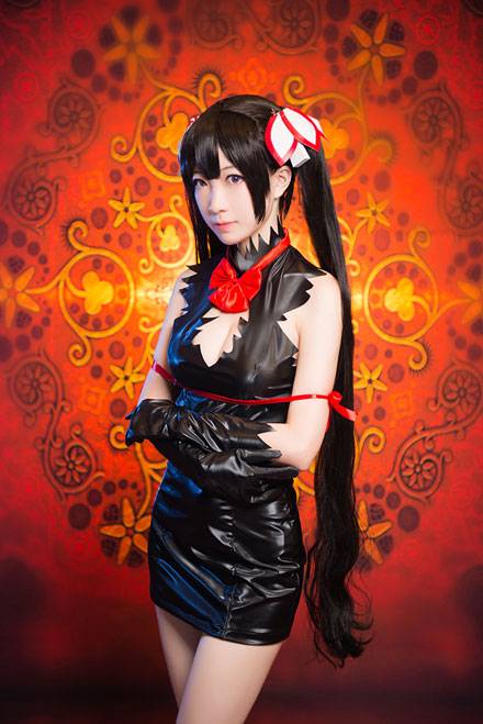 Cosplay福利/台湾“I级艳后”马友蓉赫斯缇雅COS