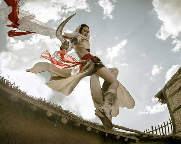 Cosplay福利/《剑网3》明教破军成女海报版精美COS