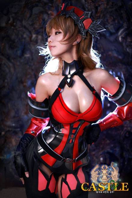 Cosplay福利/螺旋猫Tasha最新爆乳装福利Cos