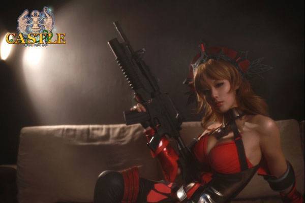 Cosplay福利/螺旋猫Tasha最新爆乳装福利Cos