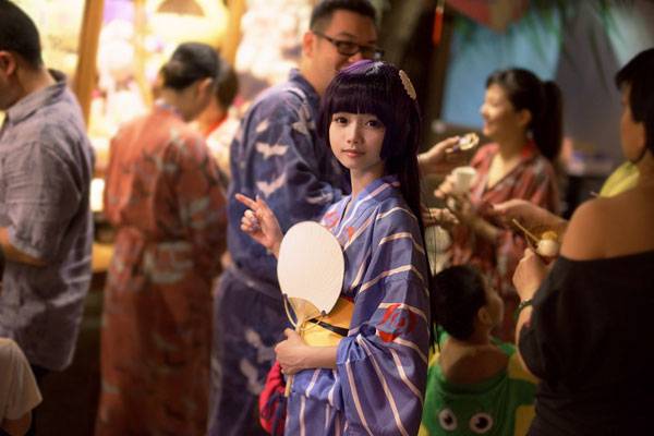 Cosplay福利/《俺妹》五更琉璃浴衣猫梓COS