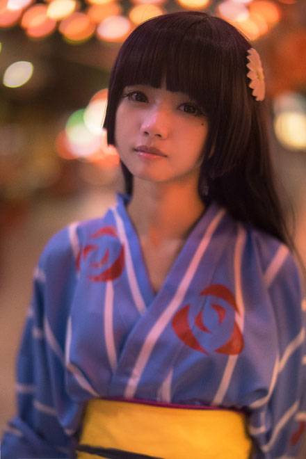 Cosplay福利/《俺妹》五更琉璃浴衣猫梓COS