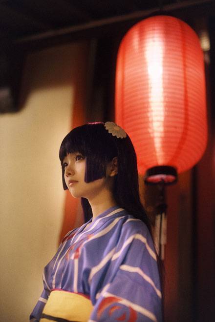 Cosplay福利/《俺妹》五更琉璃浴衣猫梓COS