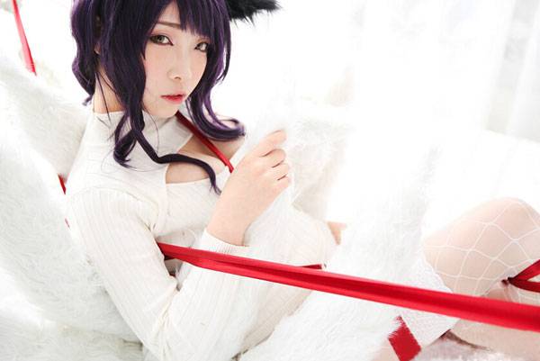 Cosplay福利/《英雄联盟》阿狸同人画版COS
