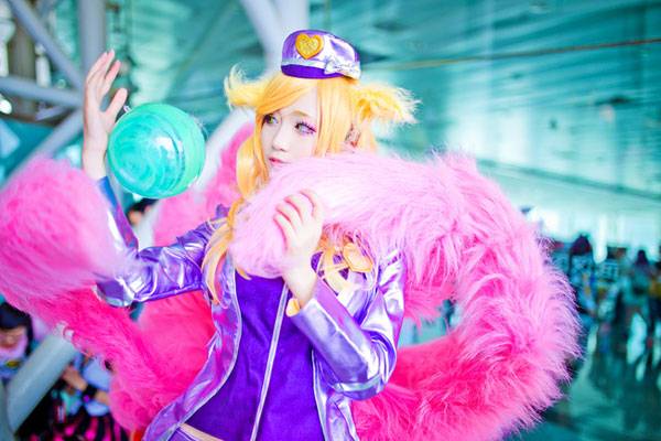 Cosplay福利/啾小妍SAMA偶像歌手阿狸精美COS