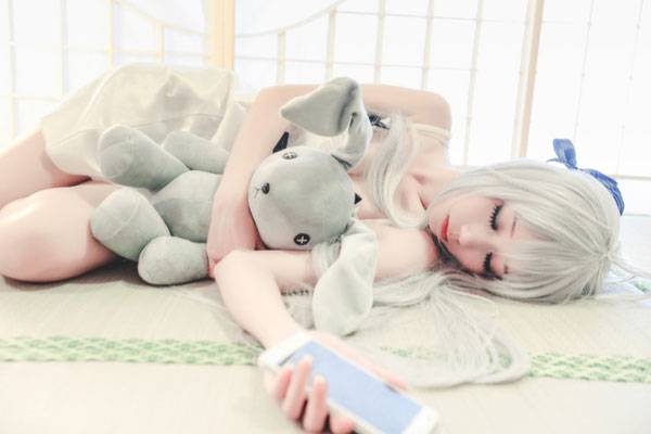 Cosplay福利/《缘之空》春日野穹睡裙COS