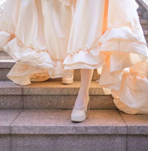 Cosplay福利/萝莉少女猫梓五更琉璃婚纱COS