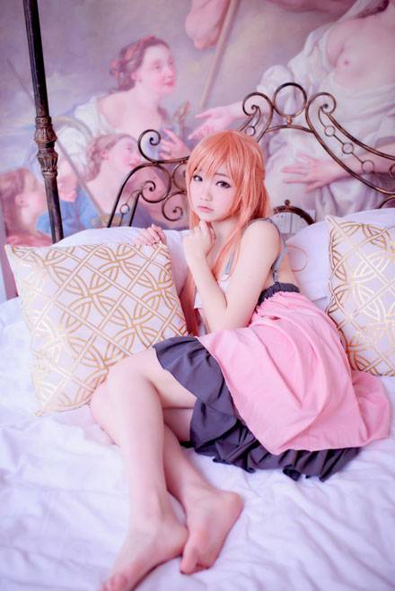 Cosplay福利/啾小妍SAMA偶像歌手阿狸精美COS