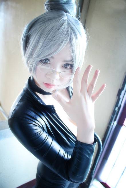 Cosplay福利/《监狱学园》白木牙衣子福利COS