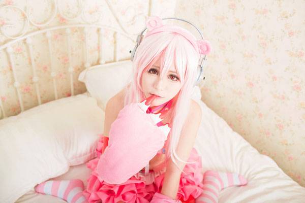 Cosplay福利/《监狱学园》白木牙衣子福利COS