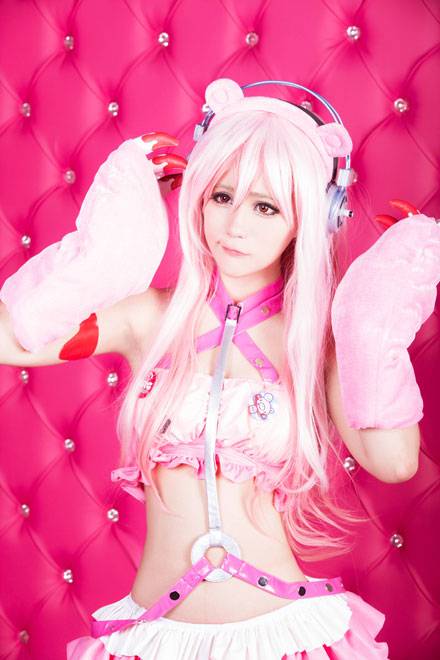 Cosplay福利/《监狱学园》白木牙衣子福利COS