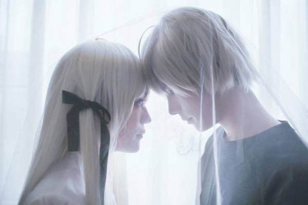 Cosplay福利/清纯软妹《缘之空》穹妹COS