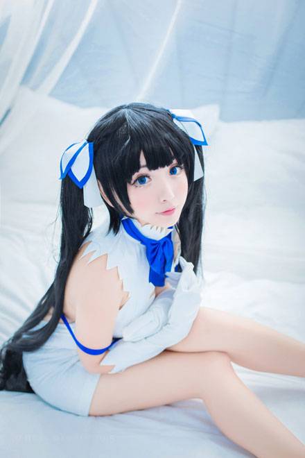 Cosplay福利/《伪物语》忍野忍神还原COS