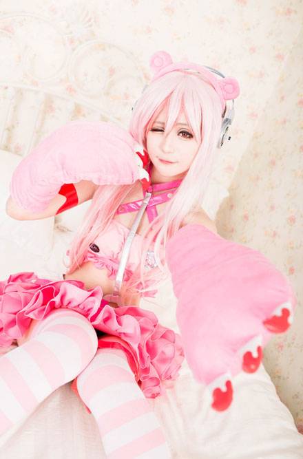 Cosplay福利/清纯软妹超级索尼子甜美COS
