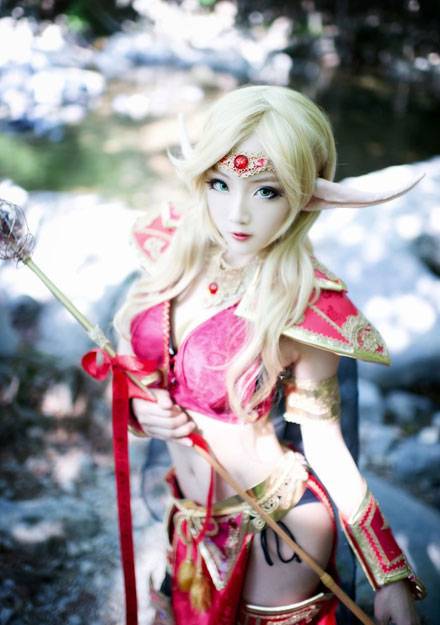 Cosplay福利/Miyuko《魔兽世界》血精灵Cosplay