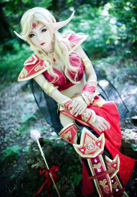 Cosplay福利/Miyuko《魔兽世界》血精灵Cosplay