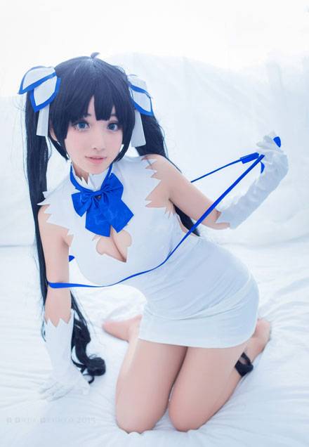 Cosplay福利/清纯萌妹赫斯缇雅福利COS