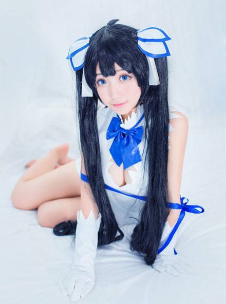 Cosplay福利/清纯萌妹赫斯缇雅福利COS