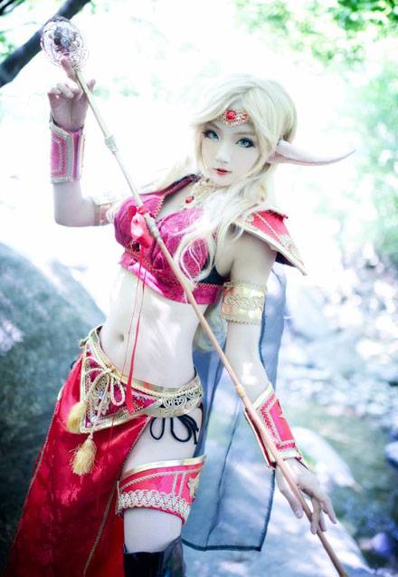 Cosplay福利/Miyuko《魔兽世界》血精灵Cosplay