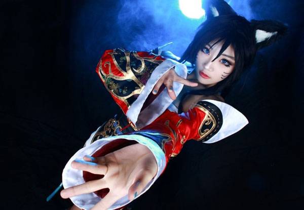 Cosplay福利/LOL九尾妖狐阿狸性感COS
