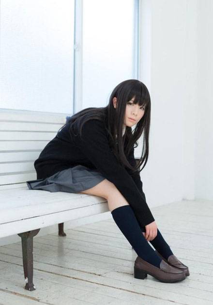 Cosplay福利/黑长直美少女涩谷凛日本萌妹COS