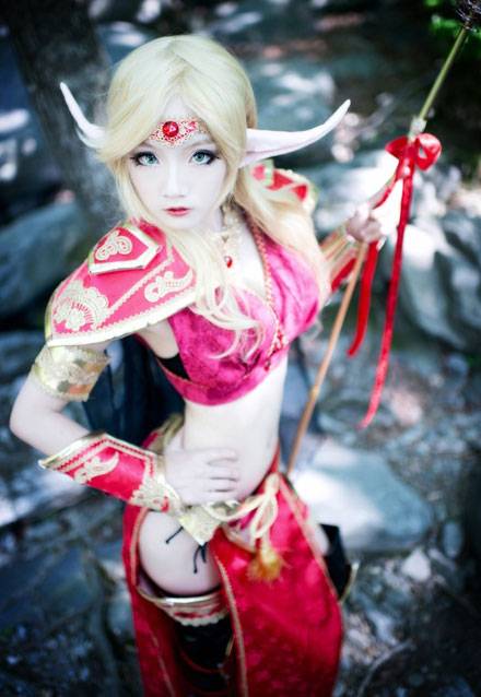 Cosplay福利/Miyuko《魔兽世界》血精灵Cosplay