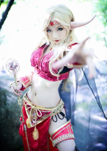 Cosplay福利/Miyuko《魔兽世界》血精灵Cosplay