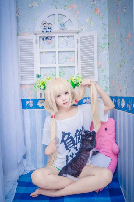 Cosplay福利/伪萝莉双叶杏清纯萌妹精美COS